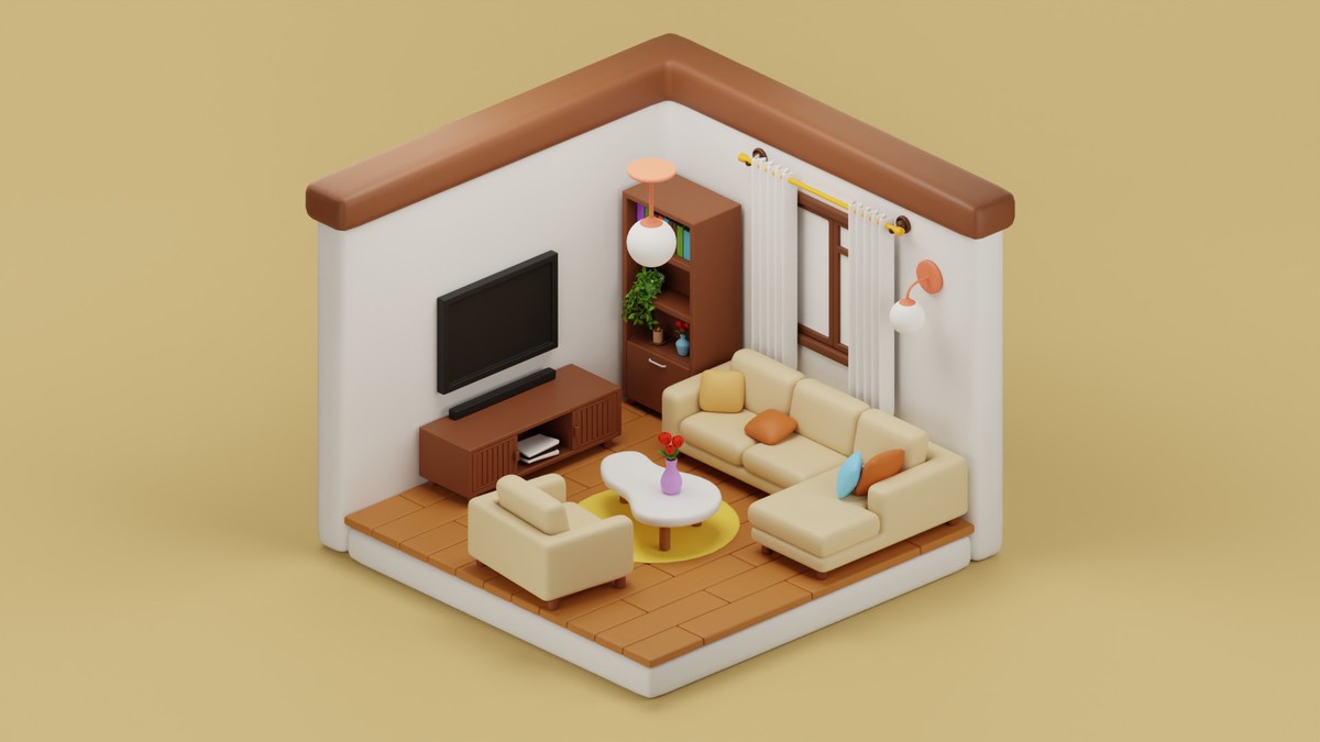 Cozy Room Props Plus Bundle - Interior Props & Modular Parts