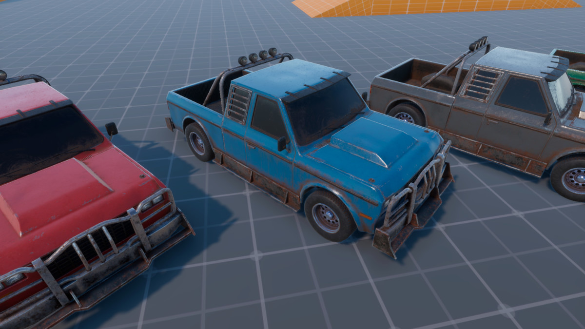 Post-Apocalyptic Pickup Truck | Physics-Based Vehicle Controller