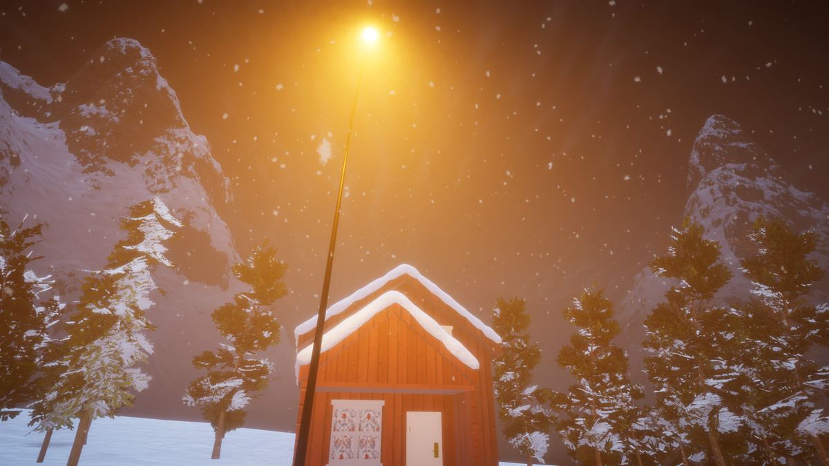 Snow-covered Island