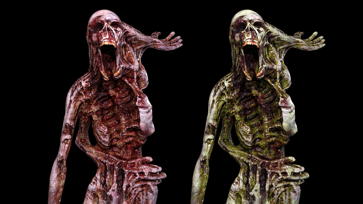 Alien Zombies Enemy Pack 2