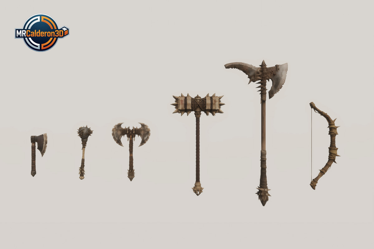 Orc Weapon Pack 2