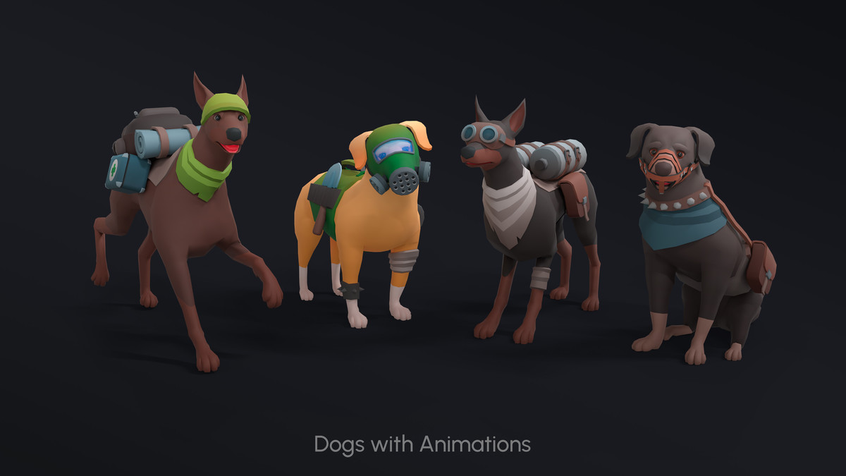 Apocalypse Characters - Modular Animated Pack