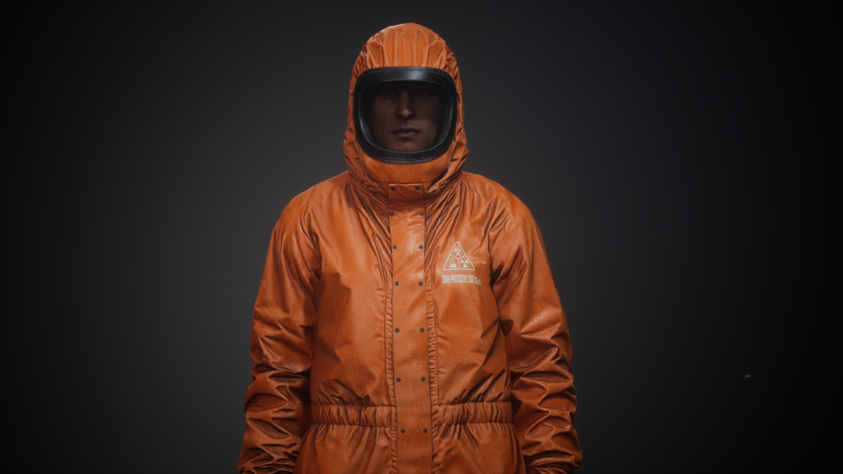 Hazmat Suit Character