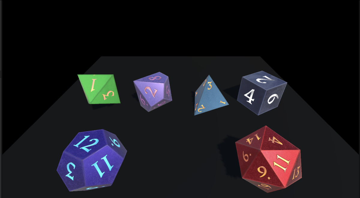 DnD Dice System - 3D World & UI Dice Roller