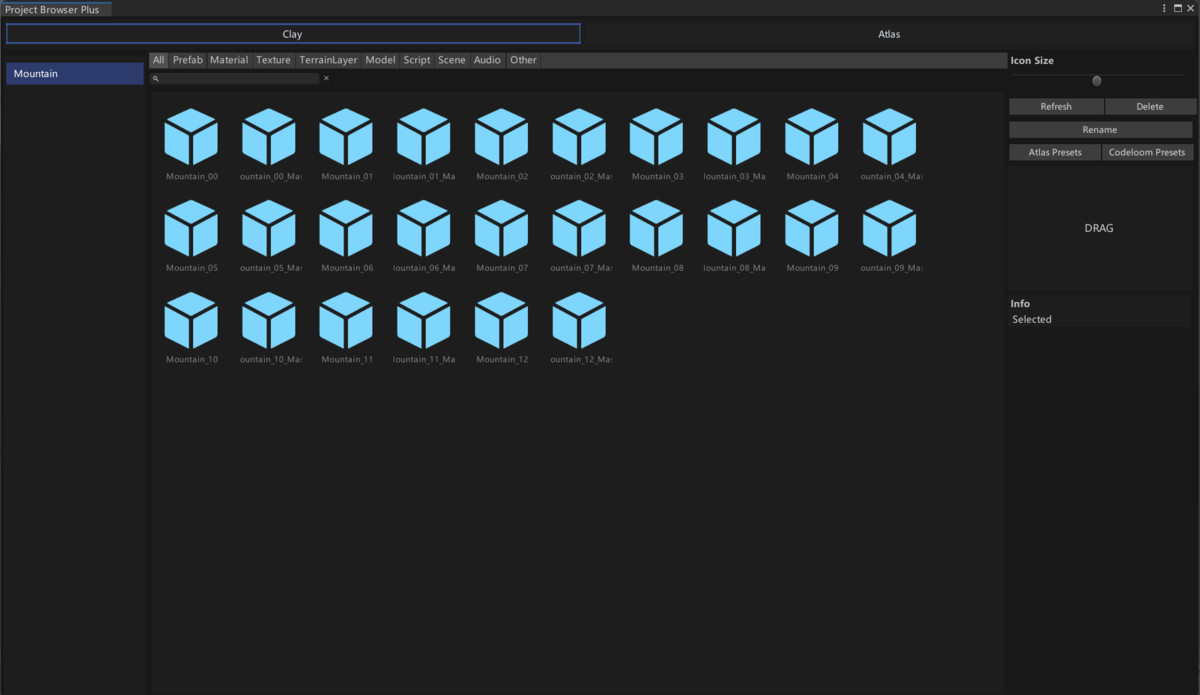 Fast Asset Drag & Drop Manager