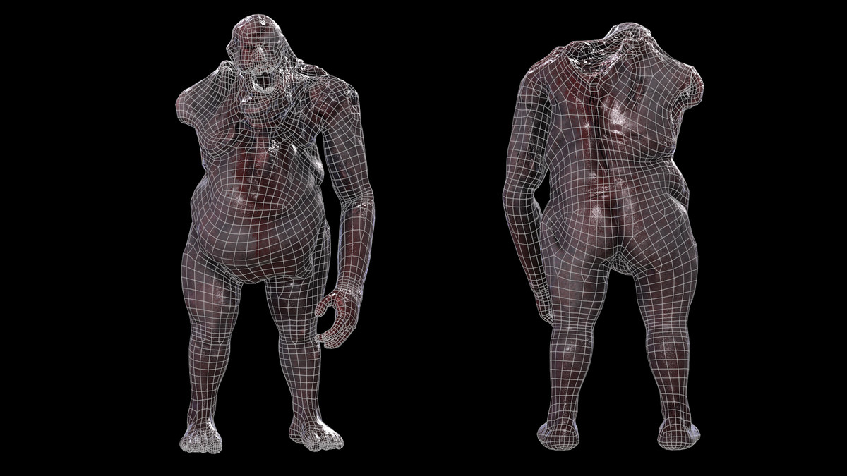 Alien Zombies Enemy Pack 1