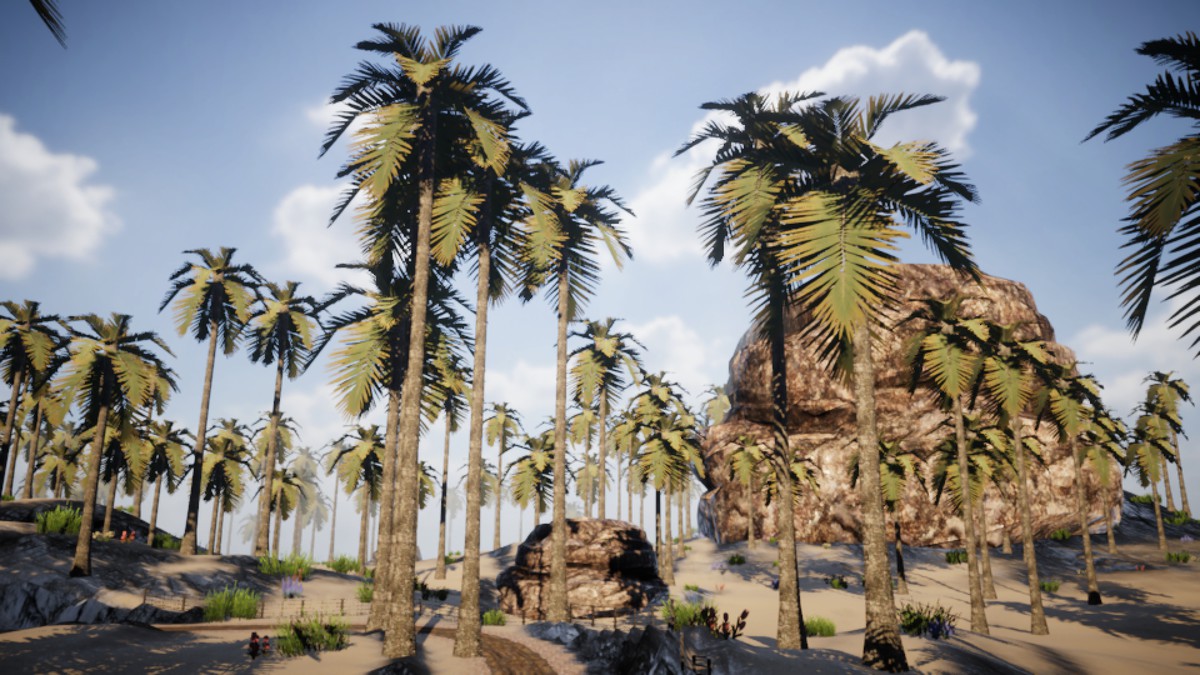 Mobile Palm Tree Bundle (for URP)