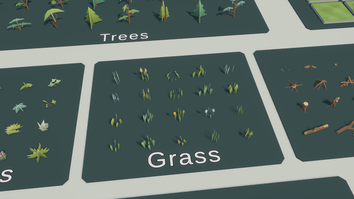 MK Low Poly - Flat Environment