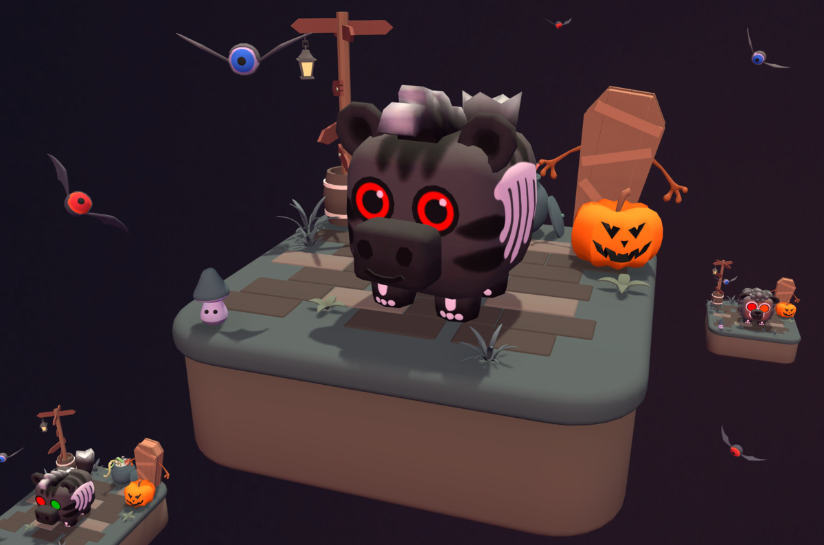 CuteMagic - Cube Animals Pack: Spooky Edition