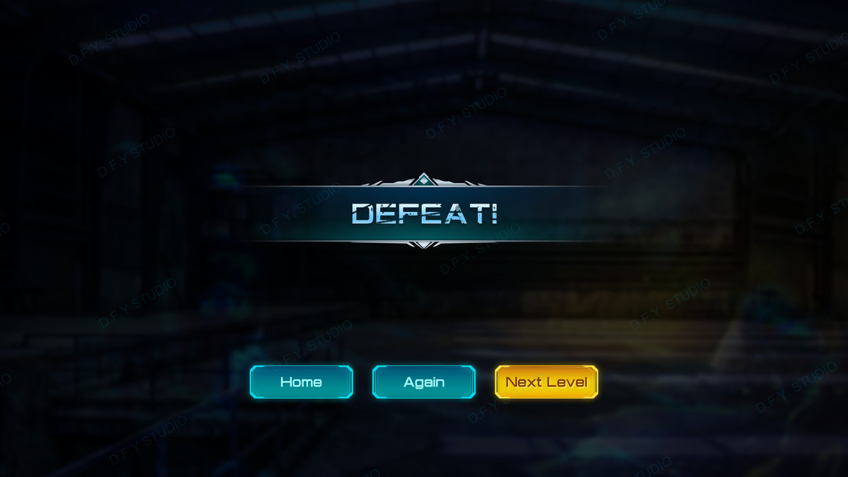 Sci-Fi Cyber UI Pro_Cyan Theme
