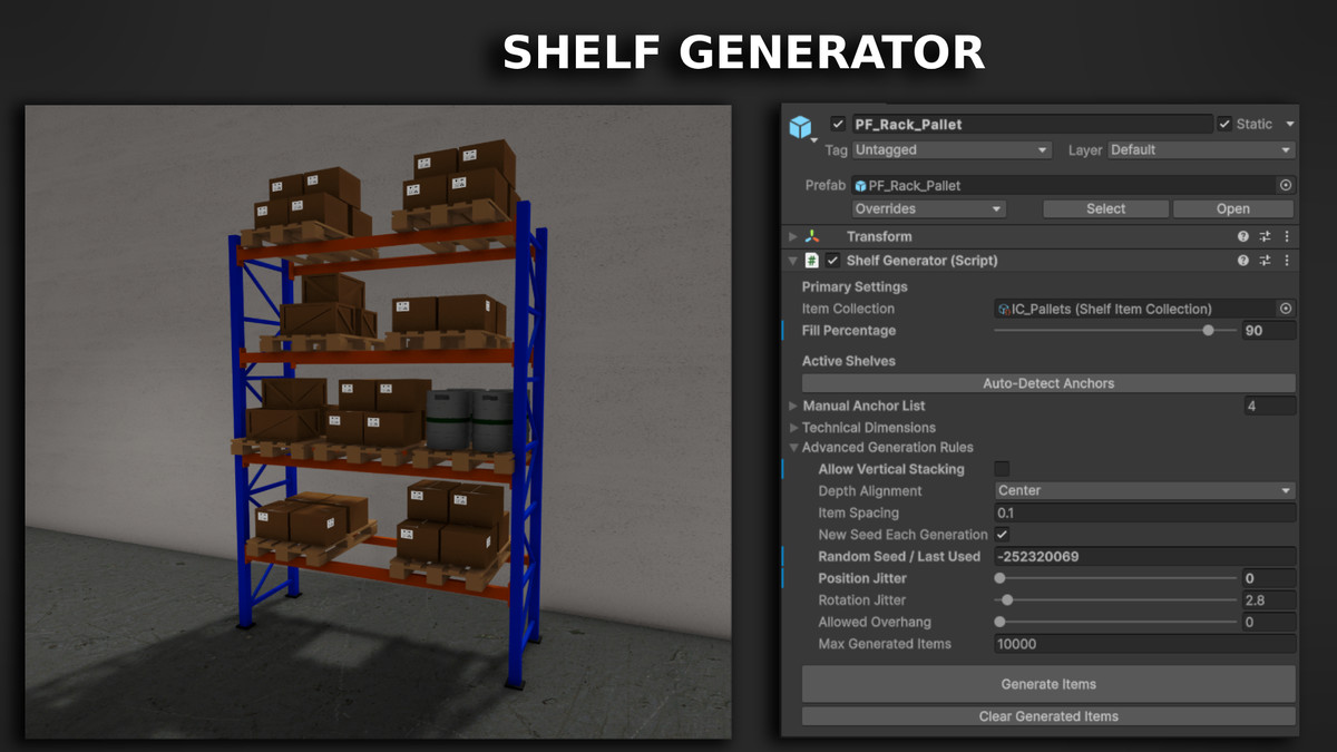 Smart Racks – Modular Warehouse Racks & Shelf Generator