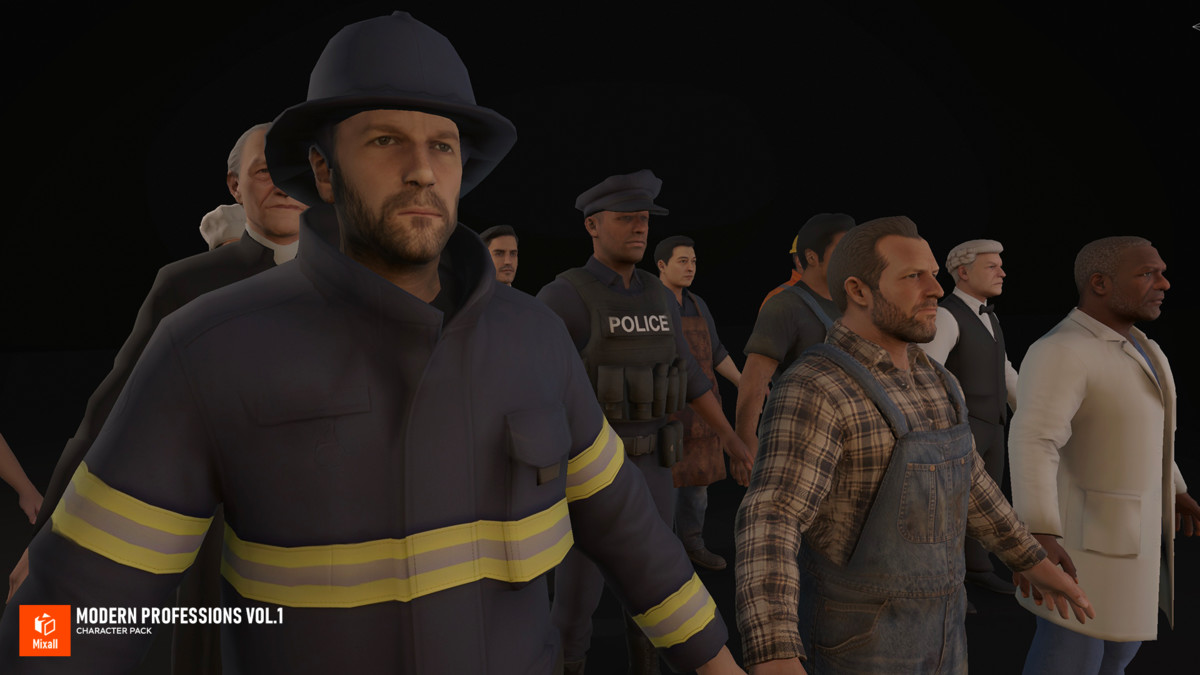 Modern Professions Vol.1 - Character Pack