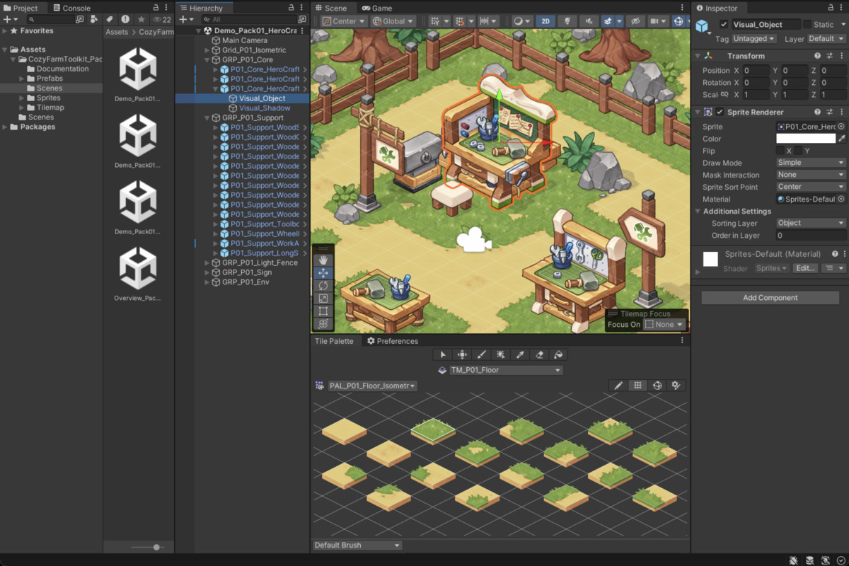Cozy Farm Toolkit: Workshop Infrastructure