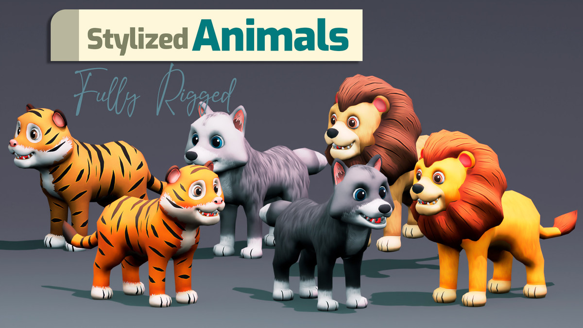 Stylized Animated Animals 1