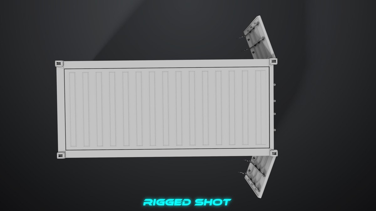 5 Cargo Dusty Container 20ft Single Mat