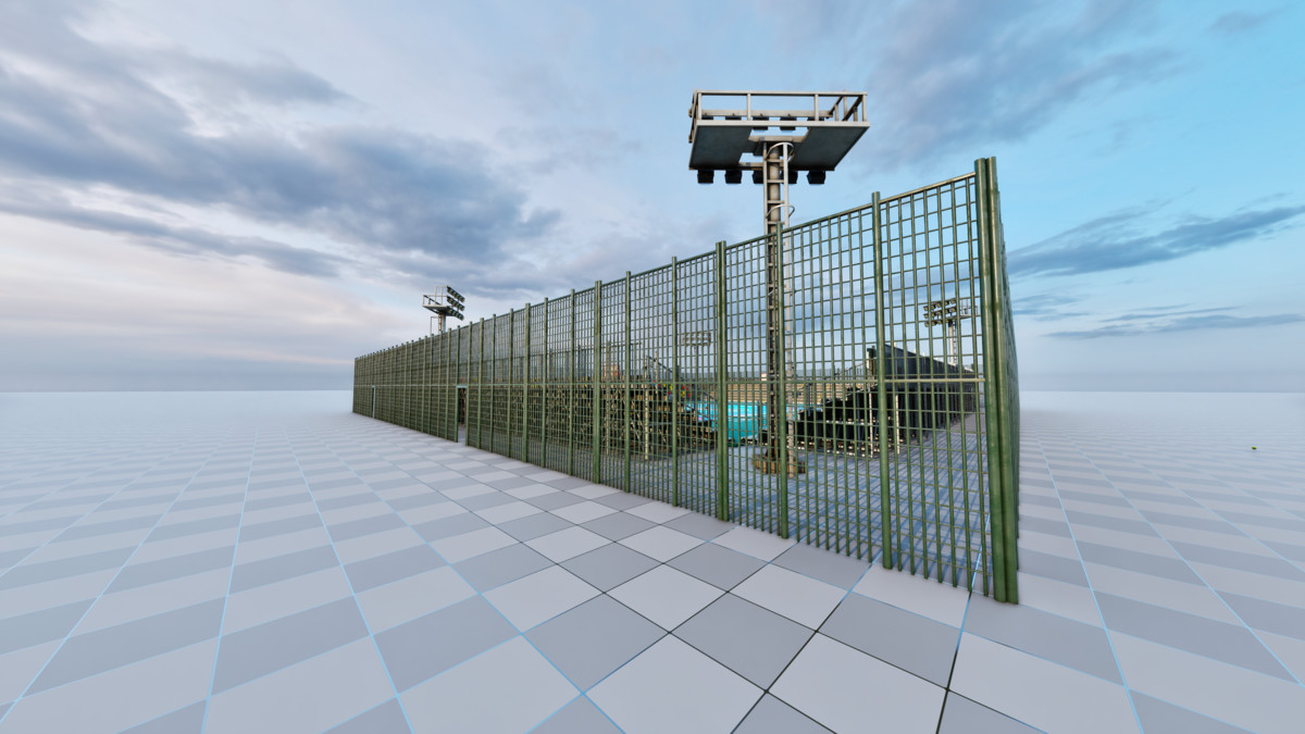 Modular Tennis Soccer Basketball Sport Court
