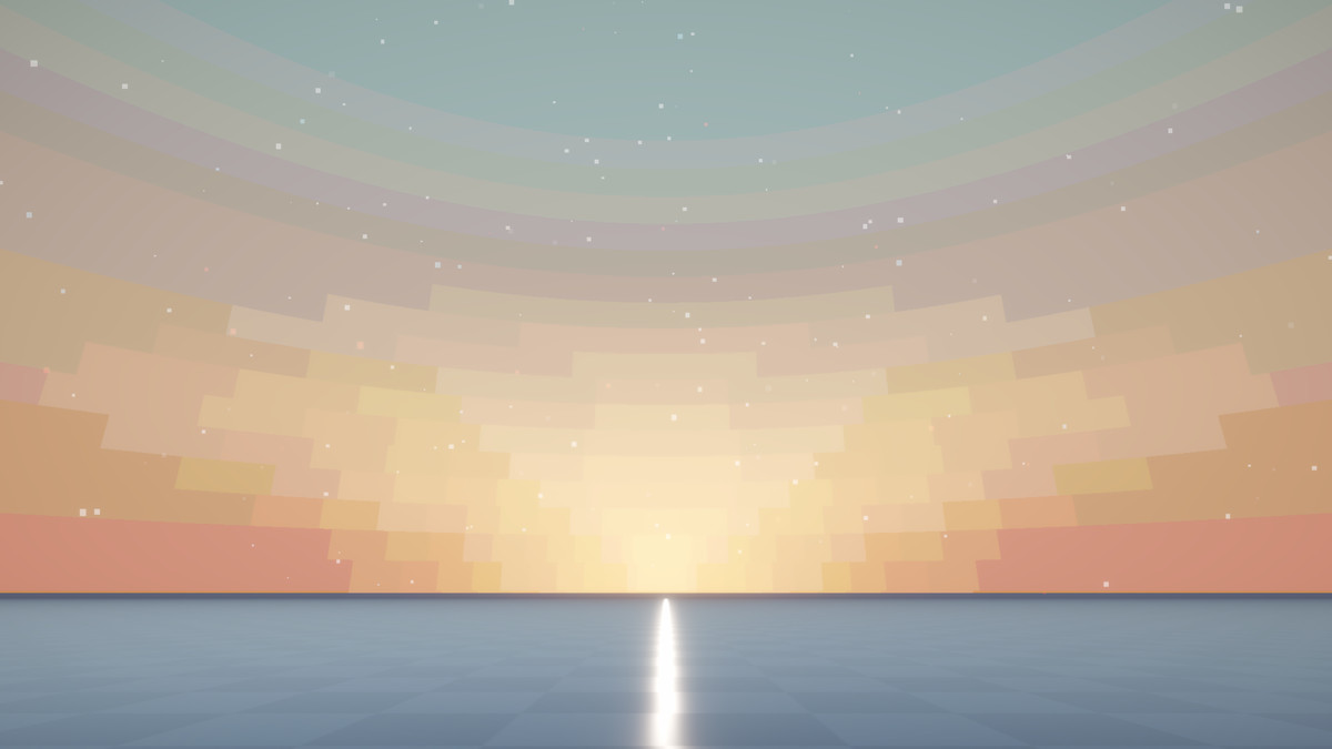 Procedural Pixel Skybox