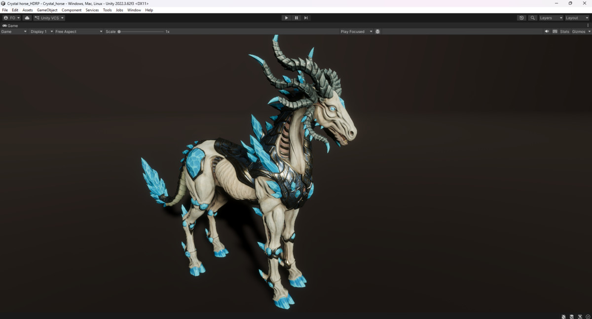 Crystal horse