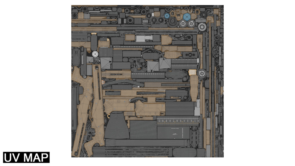 Sniper Rifle 03 Sandal URP HDRP Textures