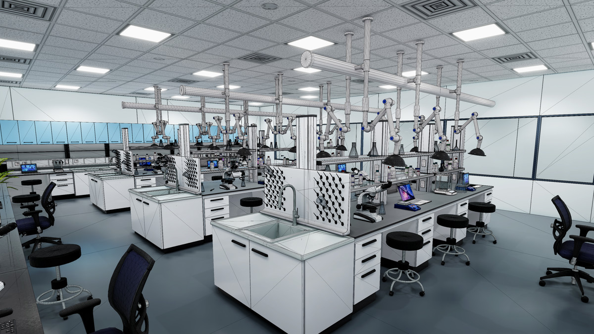 Modular Laboratory Interior