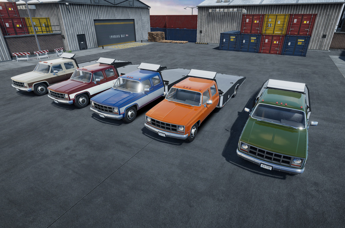 Crewcab ramp truck