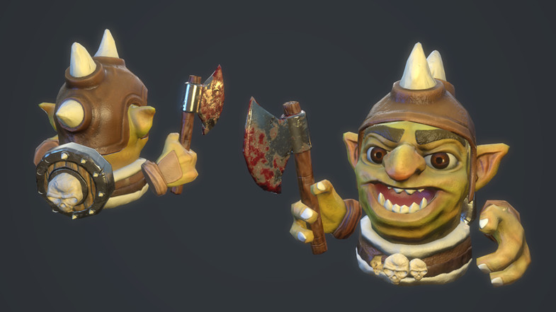 Mini Orc Warrior