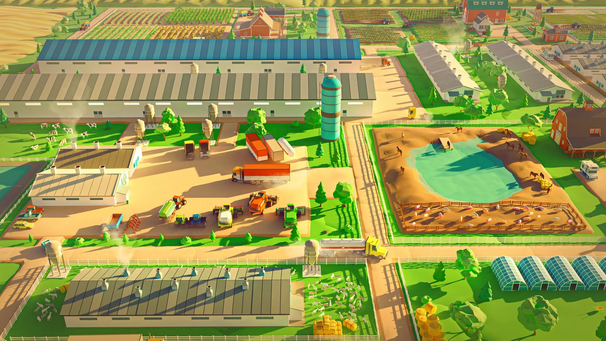 Farm - Low Poly 3D Models Pack
