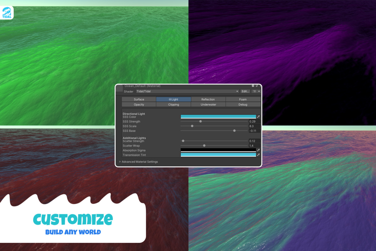 Tidal – Realistic GPU Water URP (Oceans, Lakes, Ponds)