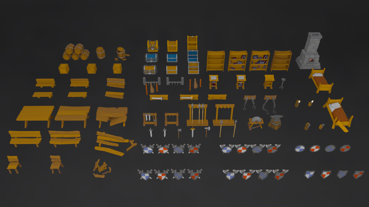 Ultimate Low Poly Dungeon Pack