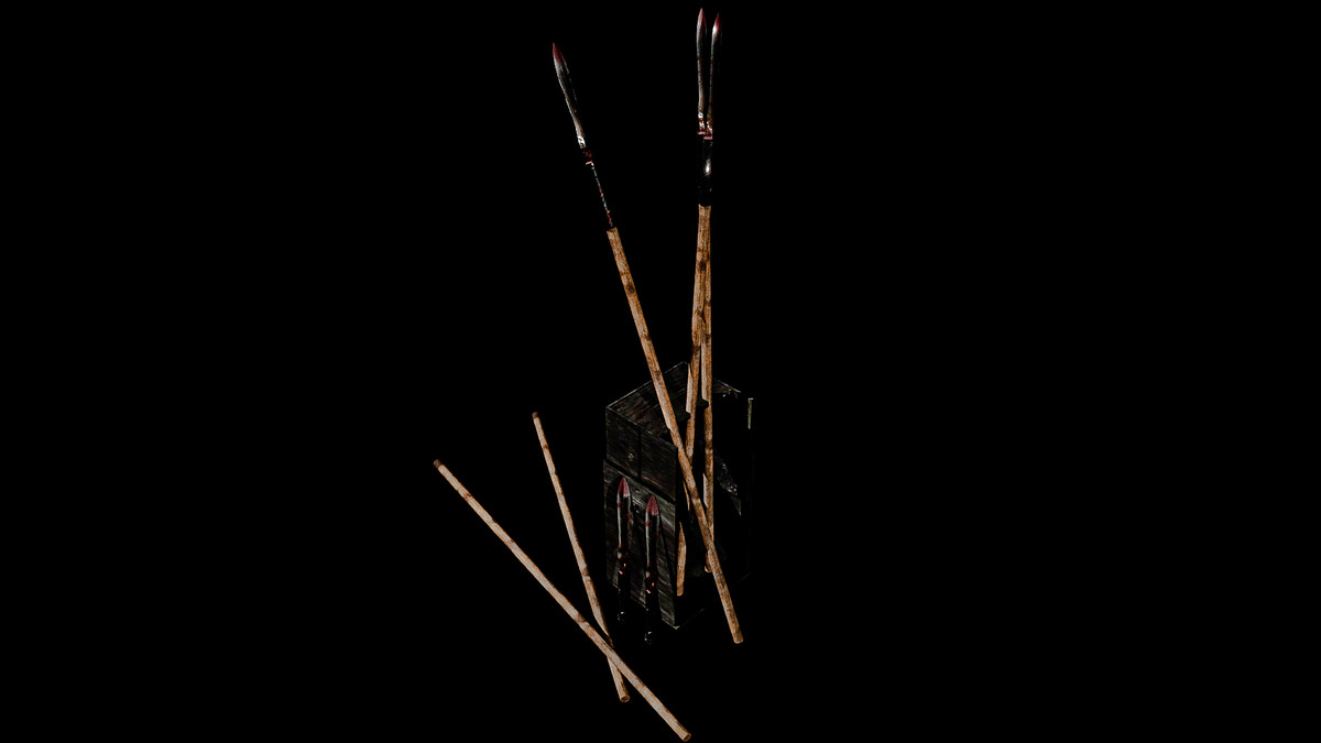 Traditional Japanese Dark Weaponry Set