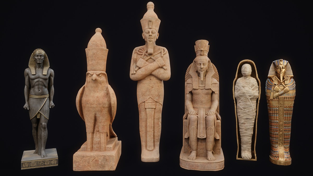 Egyptian Statues