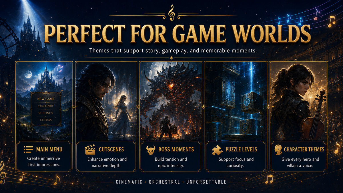 Hollywood Orchestral Themes: Complete Cinematic & Playful Toolkit