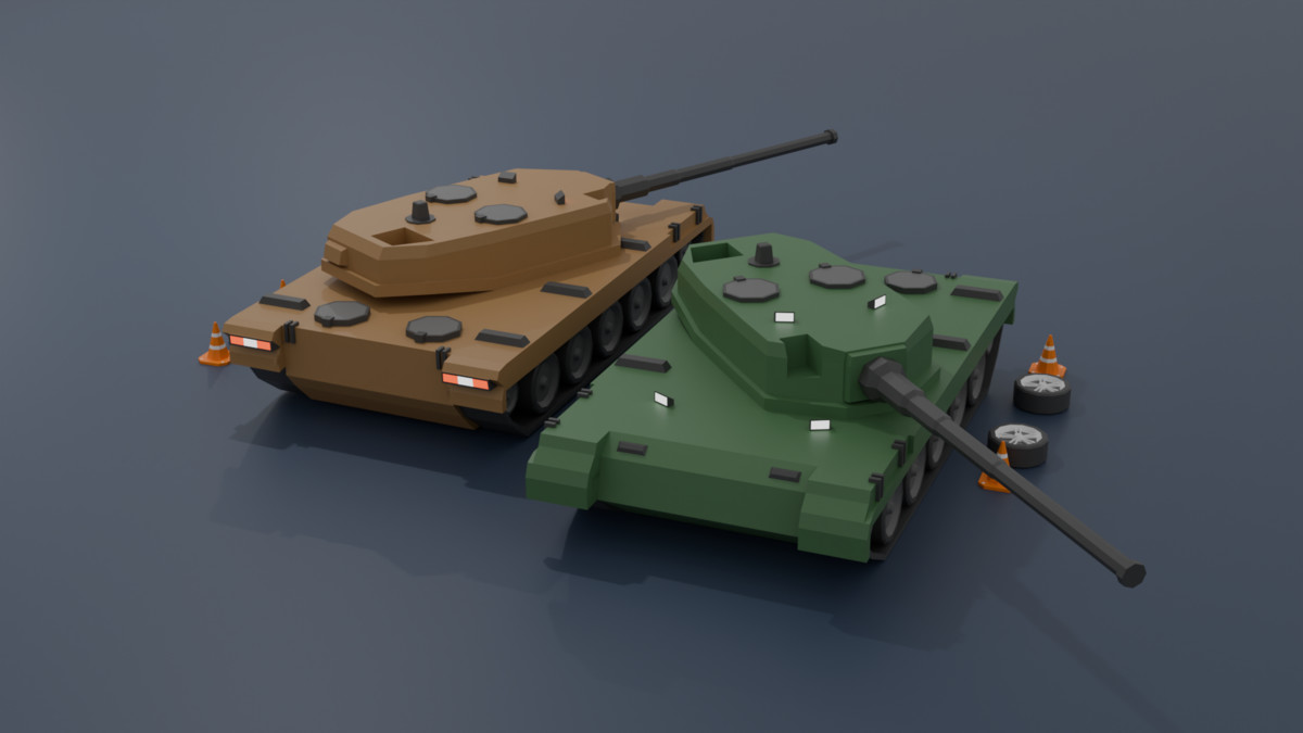 Low Poly Vehicles-Optimized Package