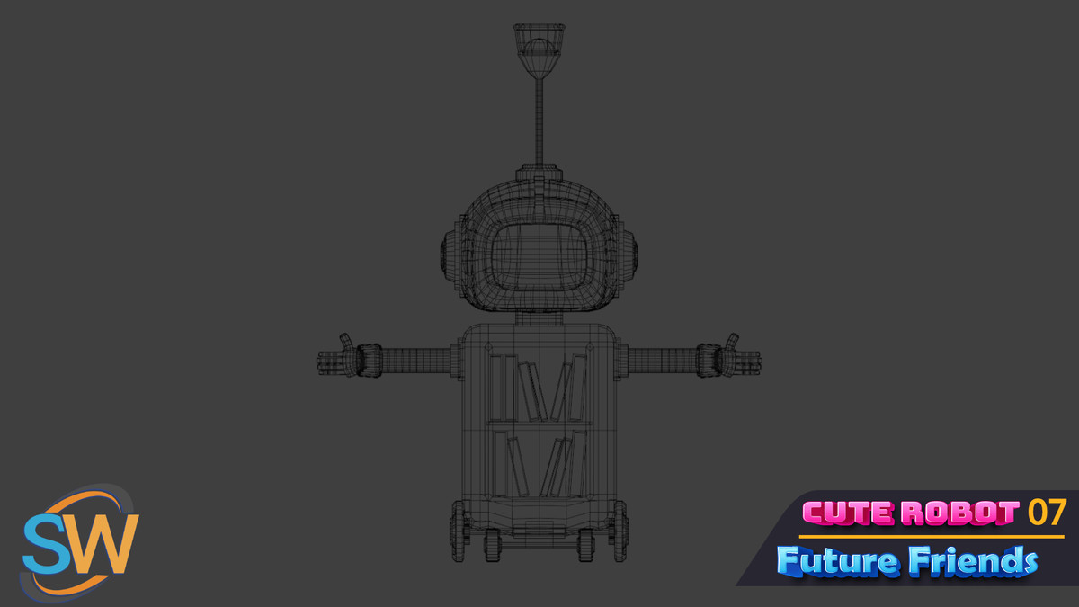 Cute Robot 07 – Future Friends