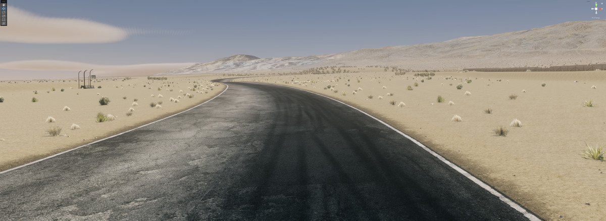 Realistic Race Track California
