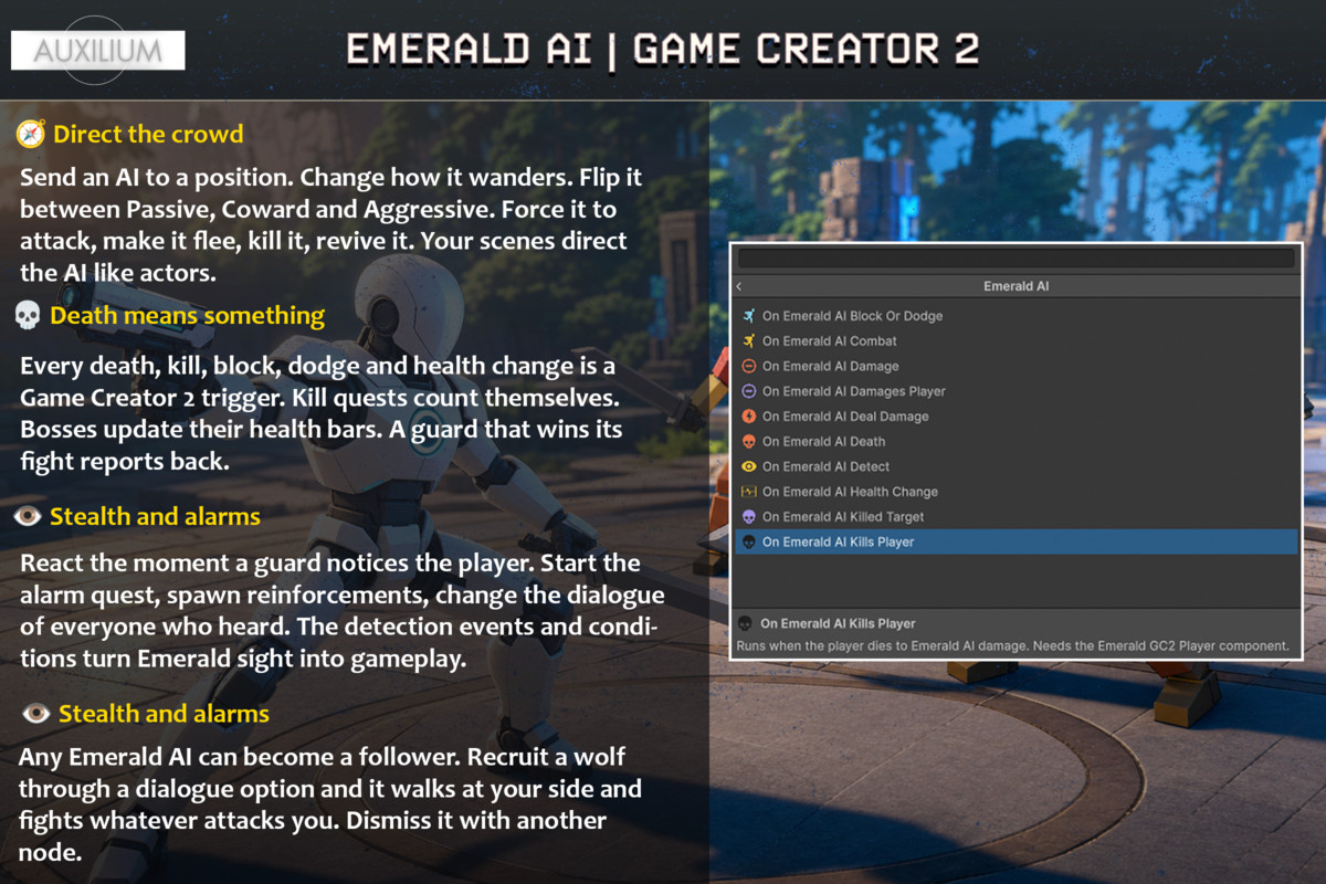 Emerald AI Integration | Game Creator 2