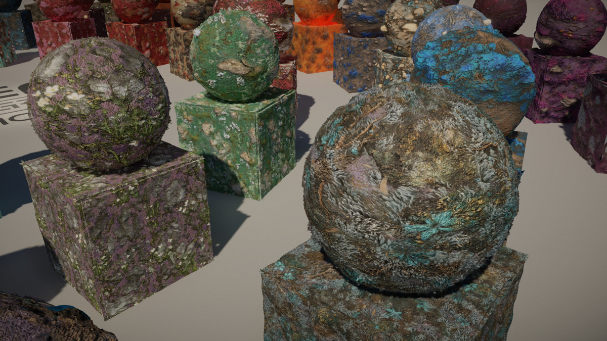 Alien Ground Materials - Grass