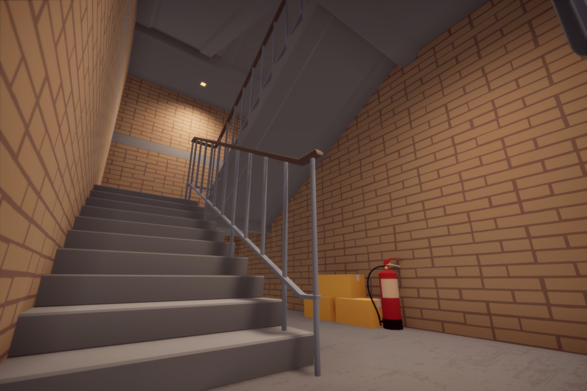 Low Poly Apartment Interior & Exterior
