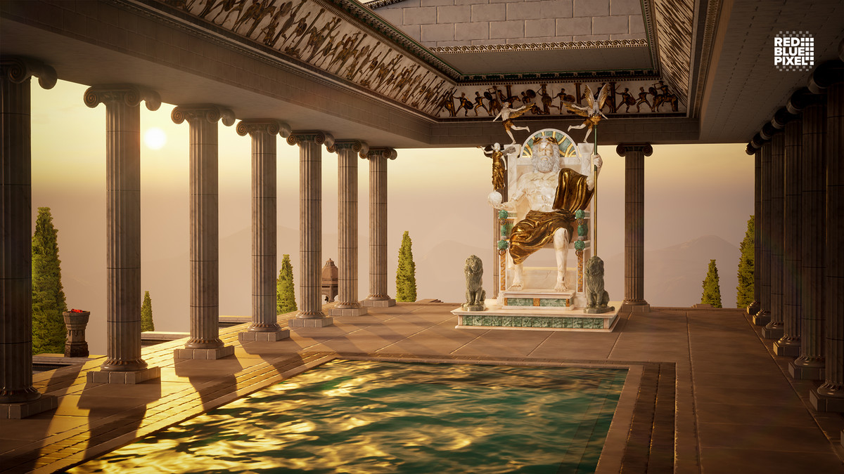 Ancient Greek Parthenon Temple