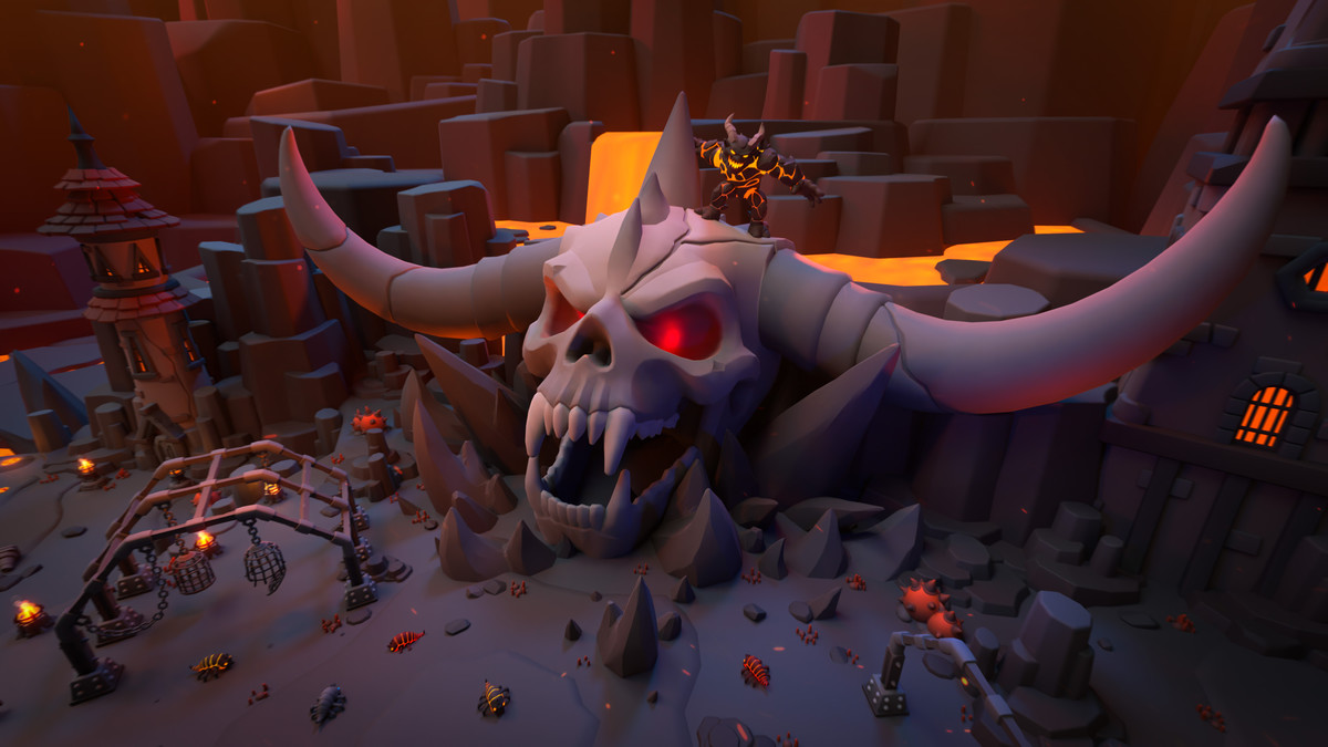 Inferno World - Low Poly 3D Models
