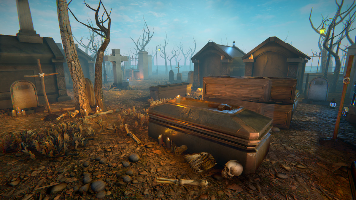 Realistic Cemetery Asset Package