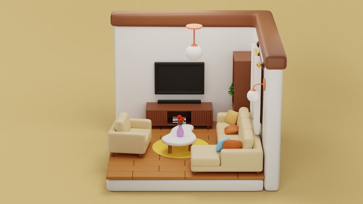 Cozy Room Props Plus Bundle - Interior Props & Modular Parts