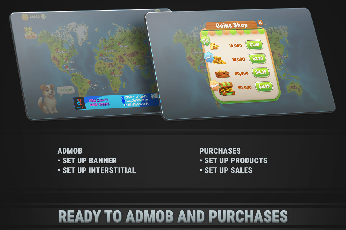 MK Solitaire Kit • Farm TriPeaks Game Template