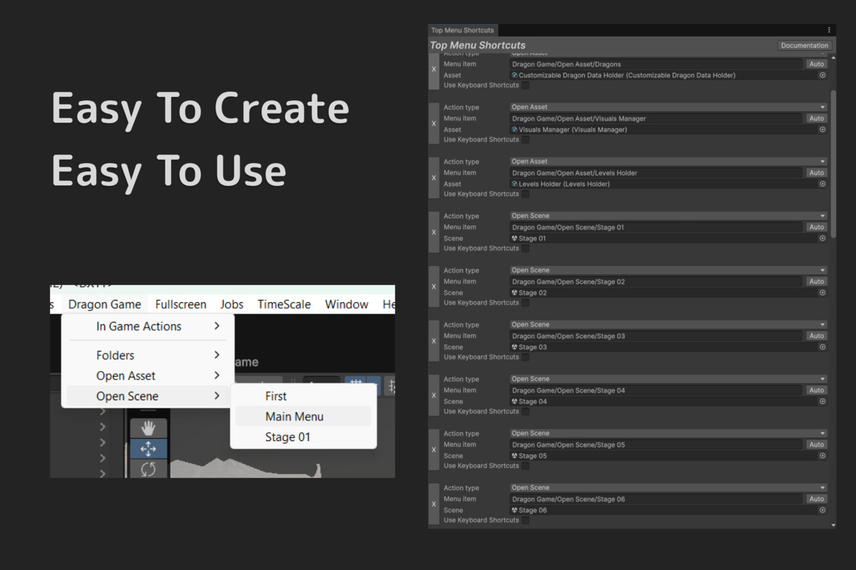 Top Menu Shortcuts - Speed Up your workflow