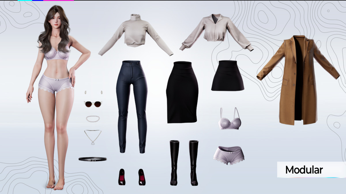 Business Lady Office Girls