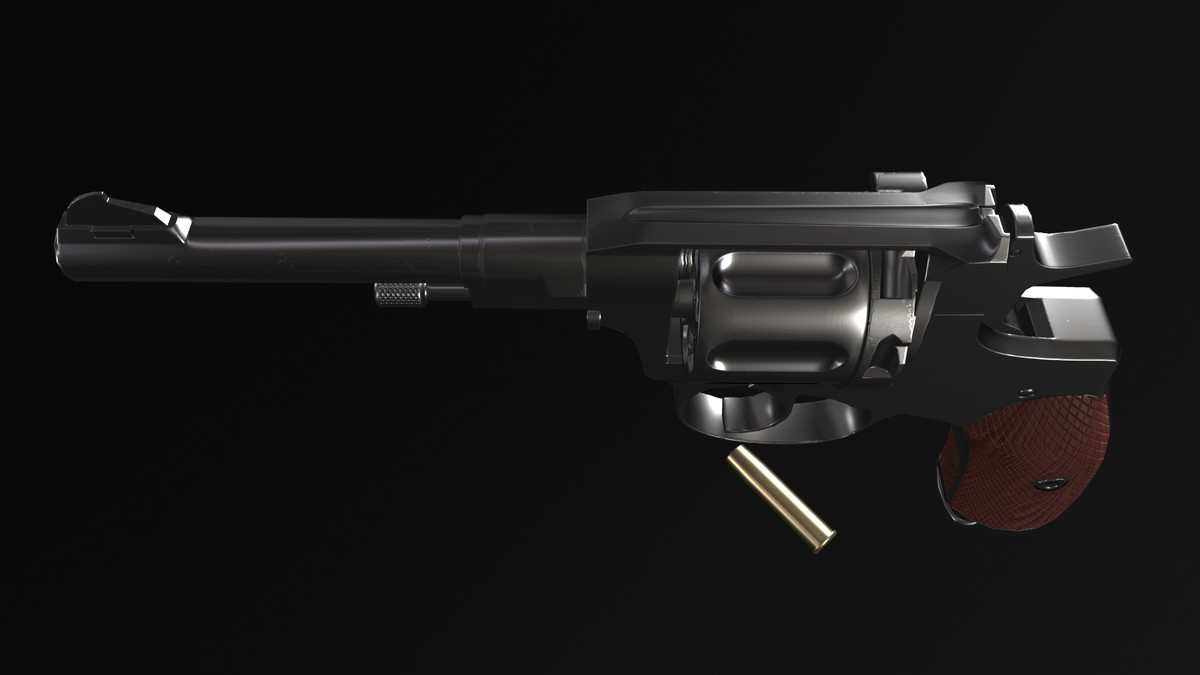 Old Military Revolver