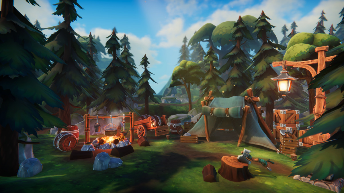 Stylized Cozy Campfire - Asset Pack