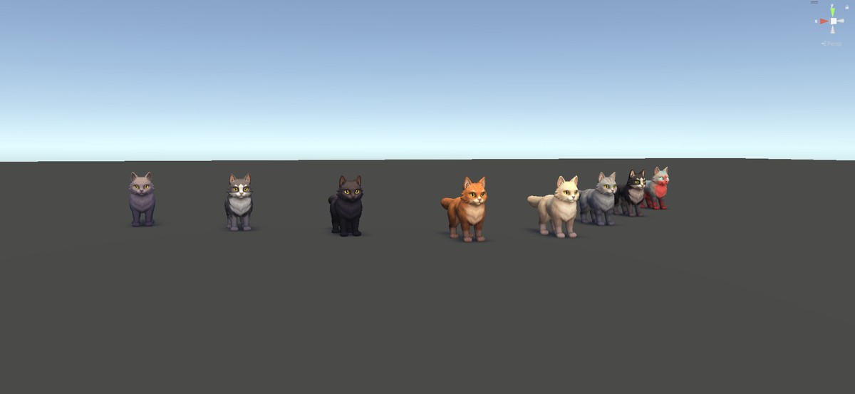 Animated Stylized Cat