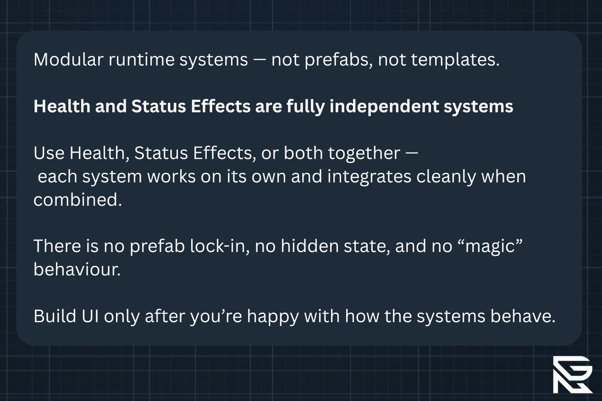 RevFramework: Health & Status Effects