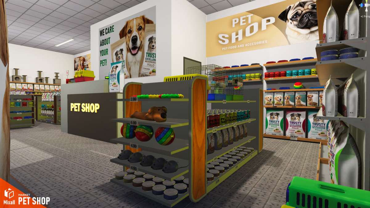 Pet shop - market